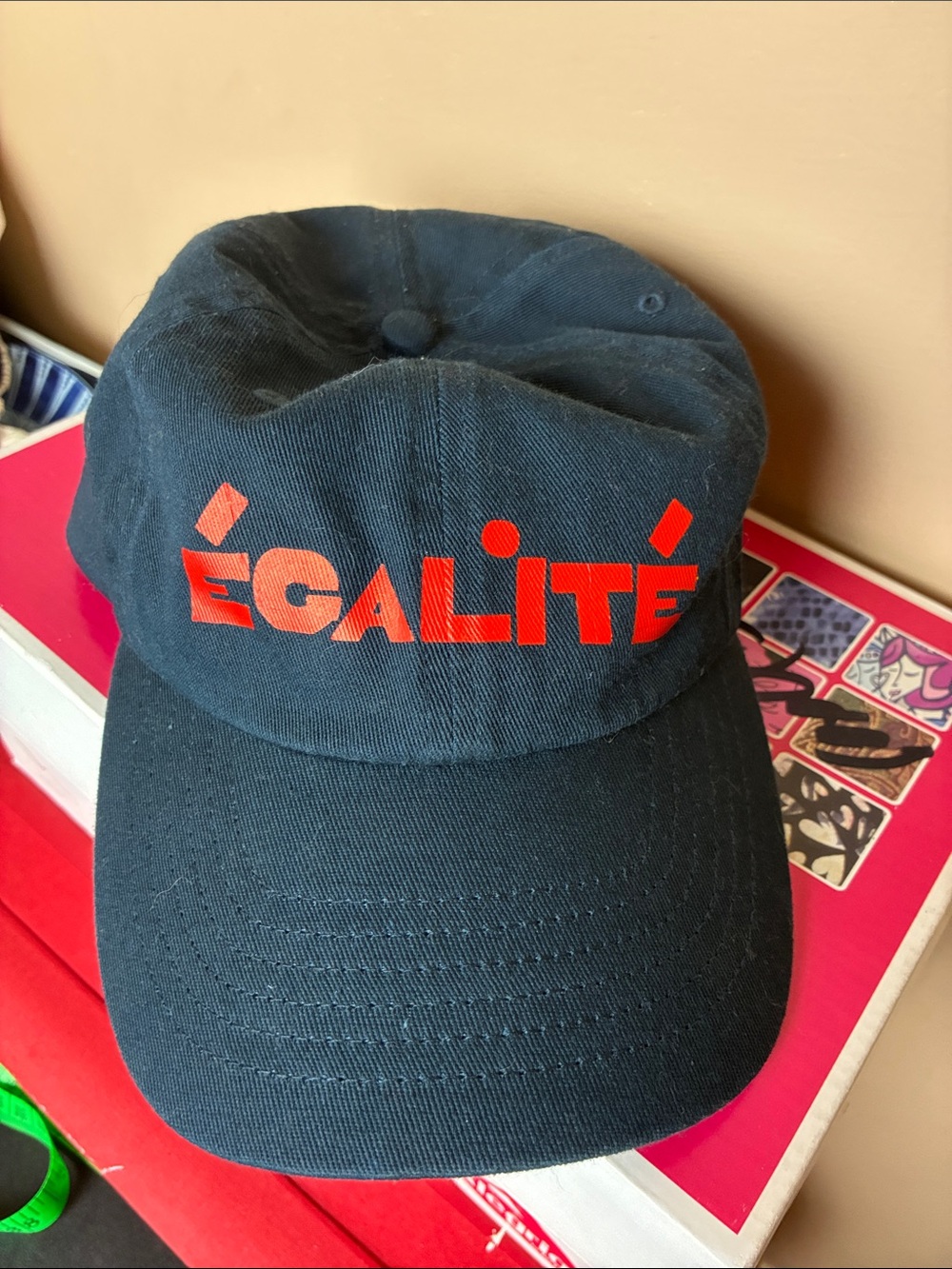 Clare V ÉGALITÉ Baseball Hat Sold As Is